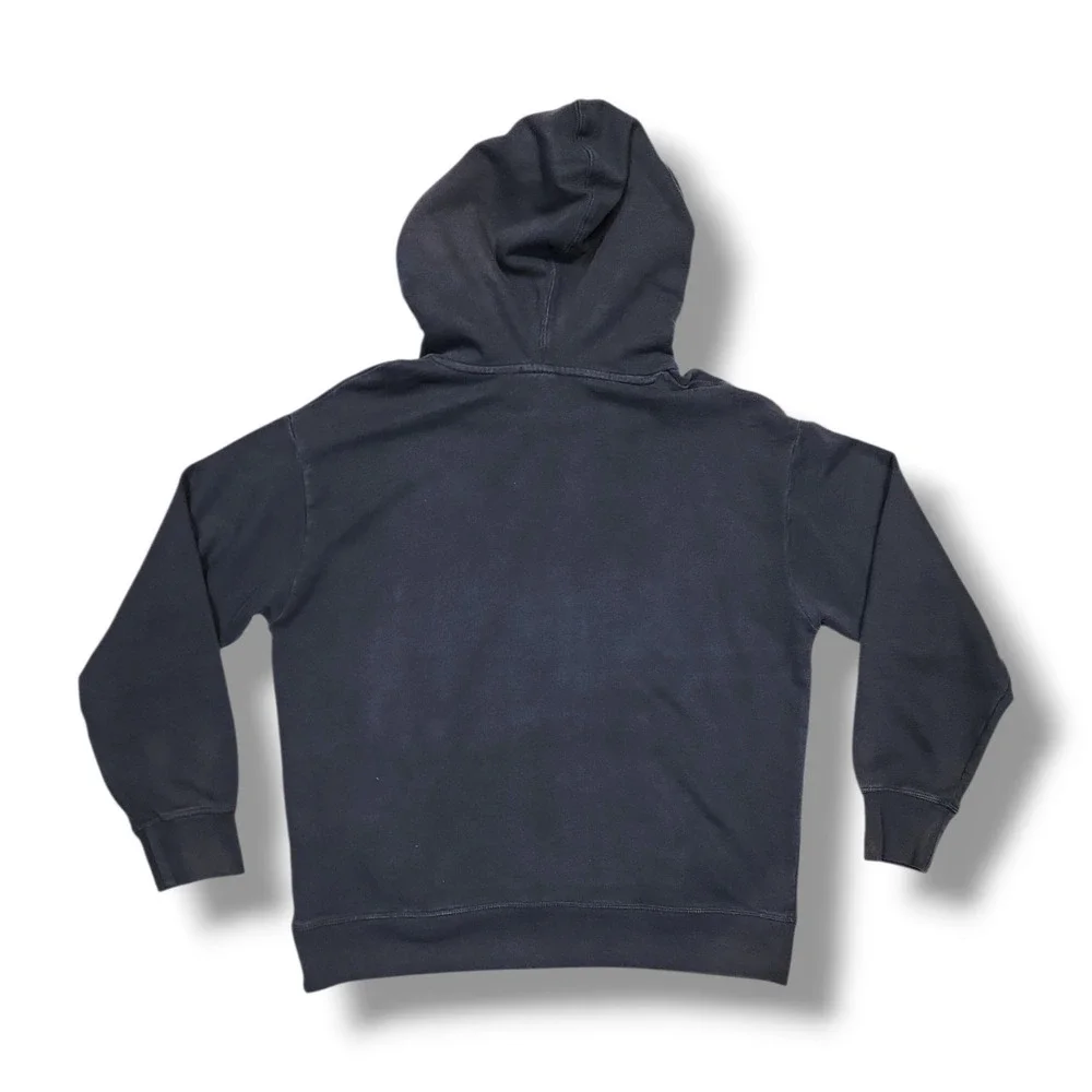 Vintage Levi's SilverTab Graphic Spell Out Y2K Grunge‎ Black Hoodie Men's L